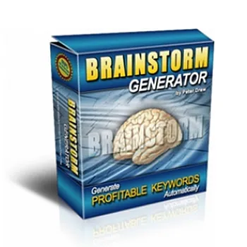 eCover representing Brainstorm Generator  with Master Resell Rights