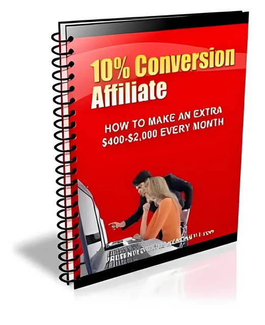 eCover representing 10% Conversion Affiliate eBooks & Reports with Master Resell Rights