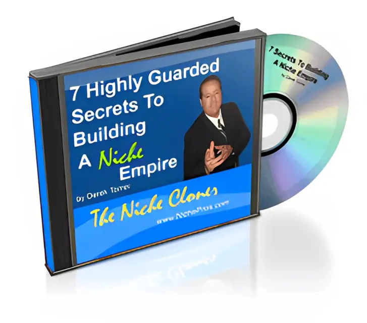 eCover representing 7 Highly Guarded Secrets To Building A Niche Empire Videos, Tutorials & Courses with Private Label Rights