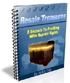 5 SECRETS TO PROFITING WITH REPRINT RIGHTS small