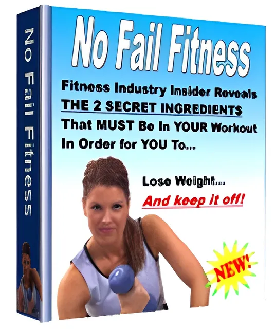 eCover representing No Fail Fitness eBooks & Reports with Resell Rights