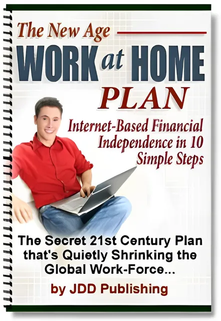 eCover representing New Age Work At Home Plan eBooks & Reports with Personal Use Rights