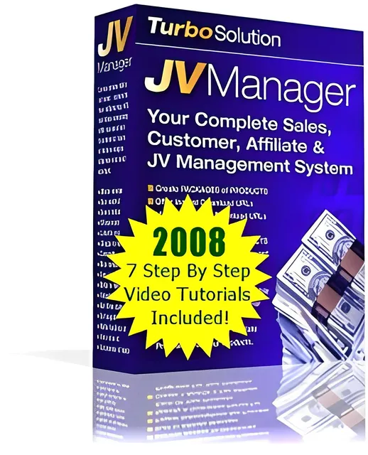 eCover representing 7 Step By Step JVManager Video Tutorials Videos, Tutorials & Courses with Personal Use Rights