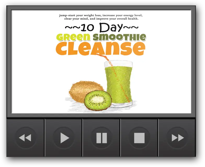 eCover representing Green Smoothie Cleanse Video Upgrade eBooks & Reports/Videos, Tutorials & Courses with Master Resell Rights