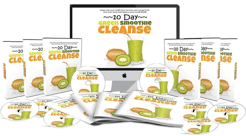 eCover representing Green Smoothie Cleanse Video Upgrade eBooks & Reports/Videos, Tutorials & Courses with Master Resell Rights