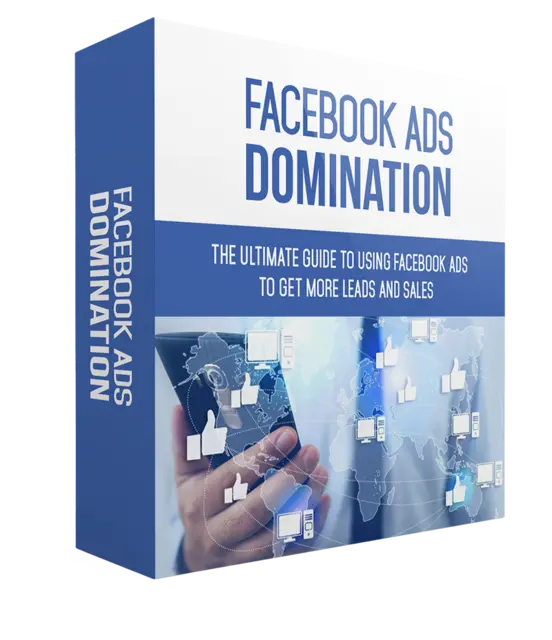 eCover representing Facebook Ads Domination Video Upgrade eBooks & Reports/Videos, Tutorials & Courses with Master Resell Rights