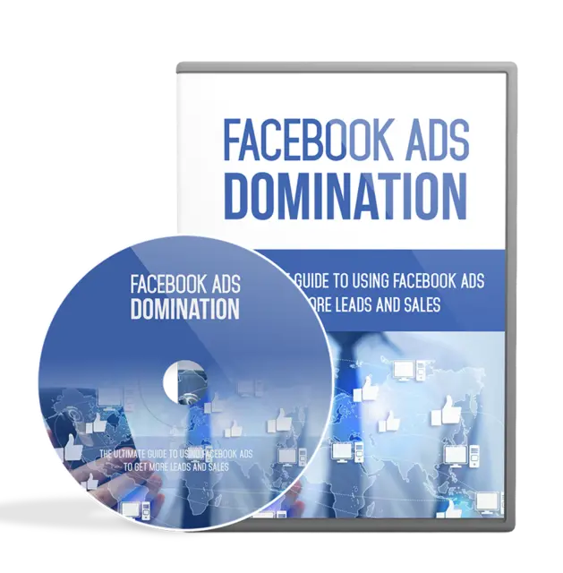 eCover representing Facebook Ads Domination Video Upgrade eBooks & Reports/Videos, Tutorials & Courses with Master Resell Rights