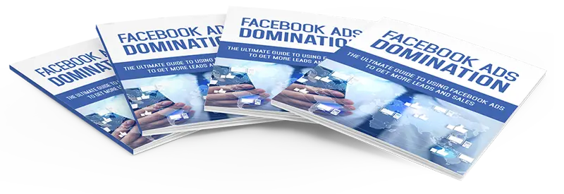 eCover representing Facebook Ads Domination eBooks & Reports with Master Resell Rights