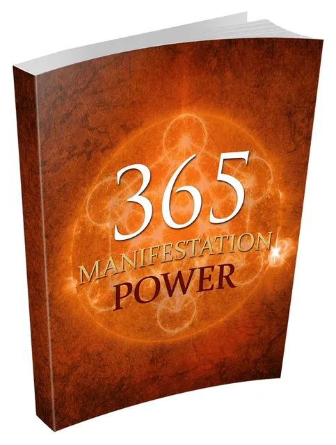 eCover representing 365 Manifestation Power eBooks & Reports with Master Resell Rights