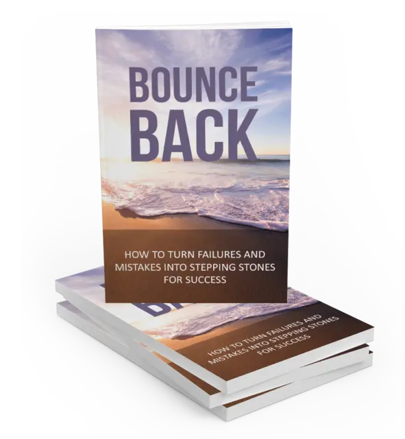 eCover representing Bounce Back eBooks & Reports with Master Resell Rights