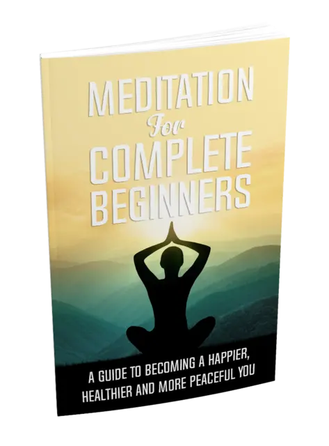 eCover representing Meditation For Complete Beginners eBooks & Reports with Master Resell Rights