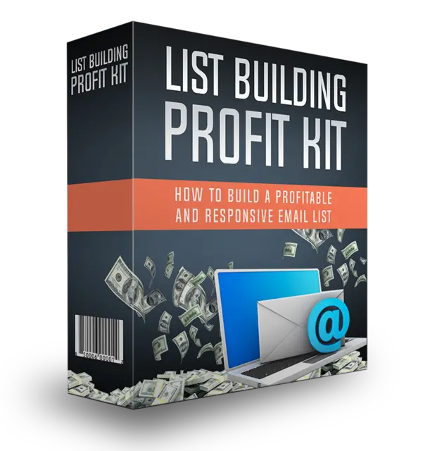 eCover representing List Building Profit Kit Video Upgrade Videos, Tutorials & Courses with Resell Rights