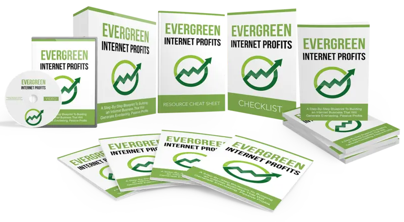 eCover representing Evergreen Internet Profits Video Upgrade eBooks & Reports/Videos, Tutorials & Courses with Master Resell Rights