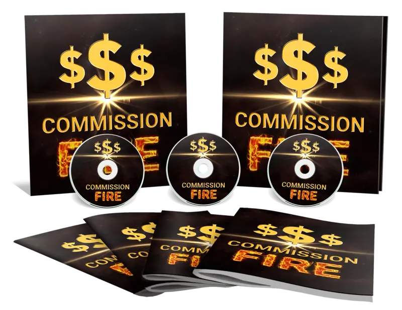 eCover representing Commission Fire Video Upgrade Videos, Tutorials & Courses with Master Resell Rights