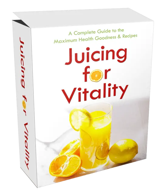 eCover representing Juicing For Vitality Video Upgrade Videos, Tutorials & Courses with Master Resell Rights