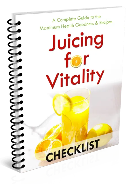 eCover representing Juicing For Vitality eBooks & Reports with Master Resell Rights