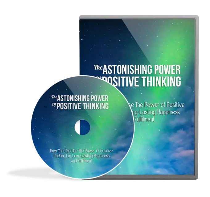 eCover representing The Astonishing Power Of Positive Thinking Video Upgrade eBooks & Reports/Videos, Tutorials & Courses with Master Resell Rights