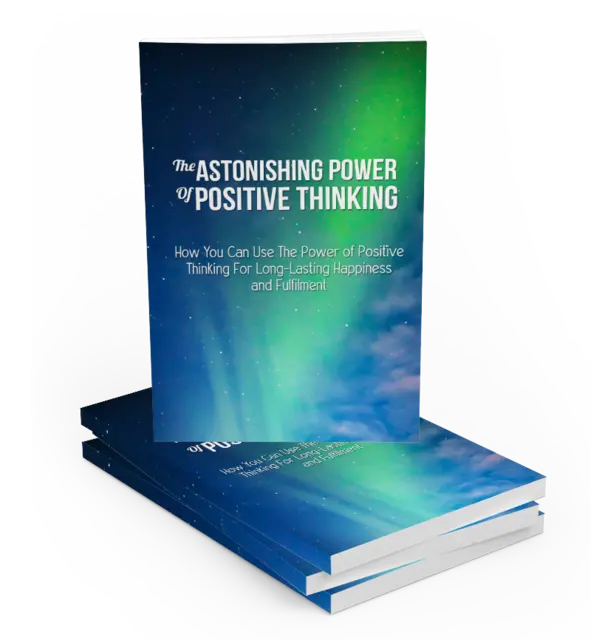 eCover representing The Astonishing Power Of Positive Thinking eBooks & Reports with Master Resell Rights