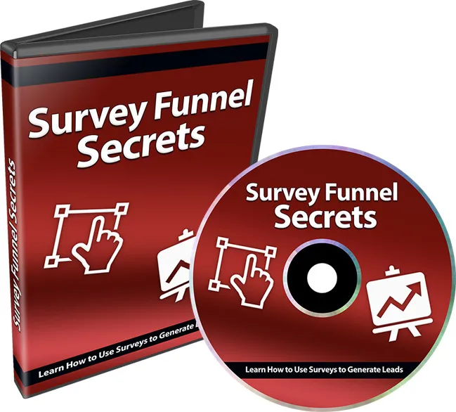 eCover representing Survey Funnel Videos, Tutorials & Courses with Private Label Rights