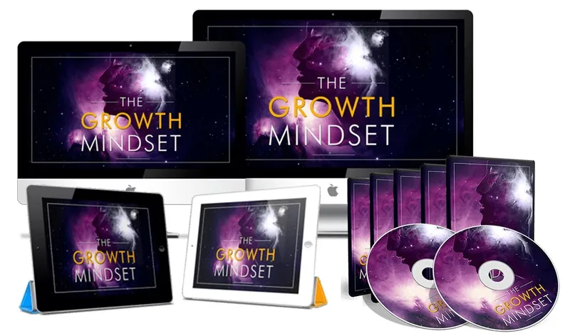eCover representing The Growth Mindset Video Upgrade Videos, Tutorials & Courses with Master Resell Rights