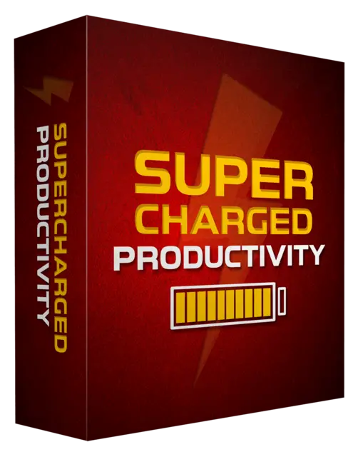 eCover representing Supercharged Productivity eBooks & Reports with Master Resell Rights