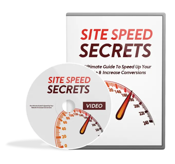 eCover representing Site Speed Secrets Video Upgrade eBooks & Reports/Videos, Tutorials & Courses with Master Resell Rights