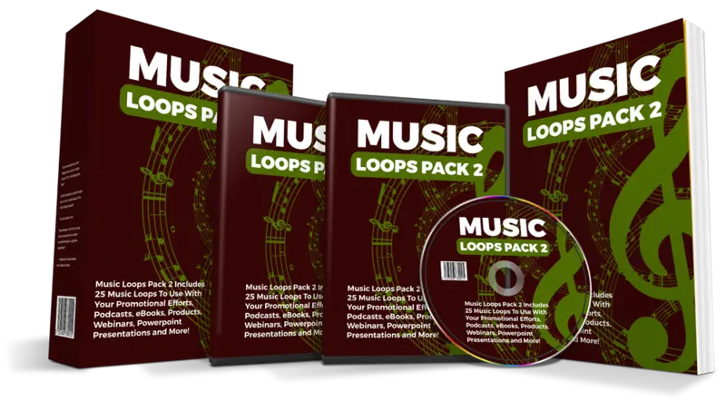 eCover representing Music Loops Pack 2 Audio & Music with Private Label Rights