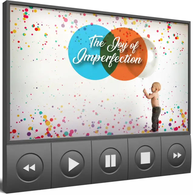 eCover representing The Joy Of Imperfection Video Upgrade eBooks & Reports/Videos, Tutorials & Courses with Master Resell Rights