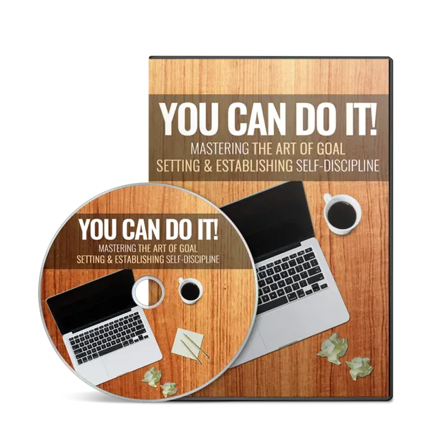 eCover representing You Can Do It Video Upgrade Videos, Tutorials & Courses with Master Resell Rights