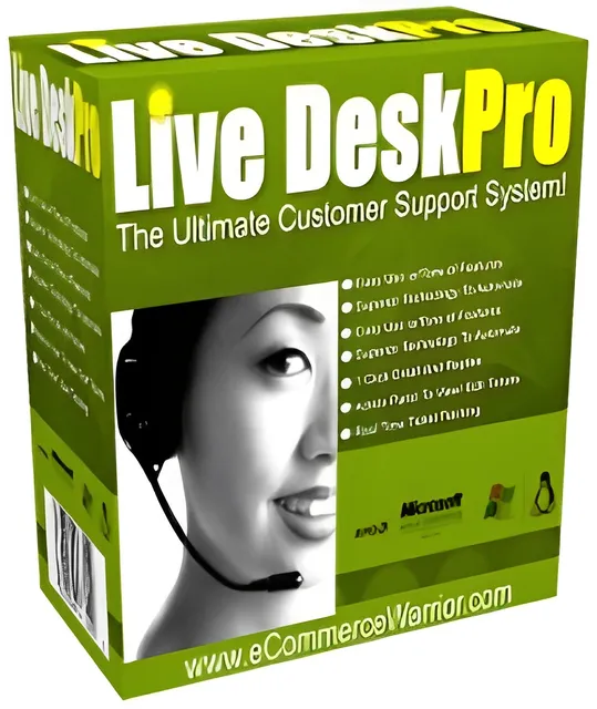 eCover representing Live DeskPro Software & Scripts with Master Resell Rights
