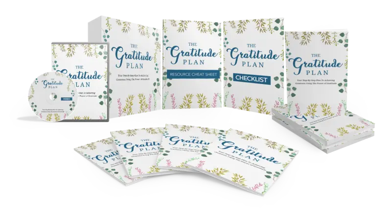 eCover representing The Gratitude Plan Video Upgrade eBooks & Reports/Videos, Tutorials & Courses with Master Resell Rights