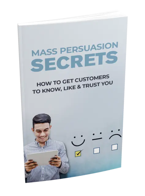 eCover representing Mass Persuasion Secrets eBooks & Reports with Master Resell Rights