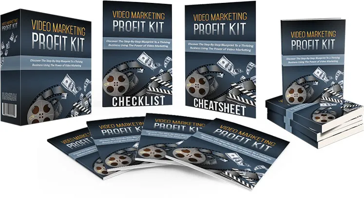 eCover representing Video Marketing Profit Kit Video Upgrade Videos, Tutorials & Courses with Resell Rights