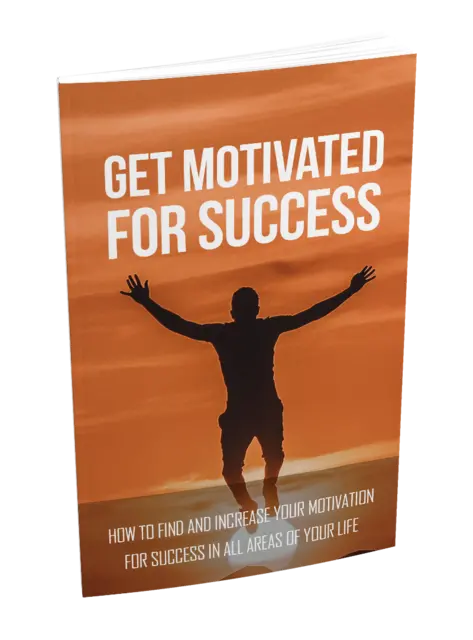eCover representing Get Motivated For Success eBooks & Reports with Master Resell Rights