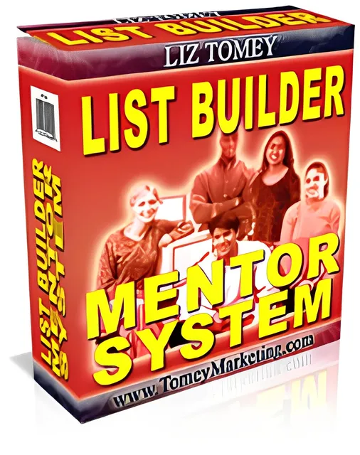 eCover representing List Builder Mentor System eBooks & Reports with Master Resell Rights