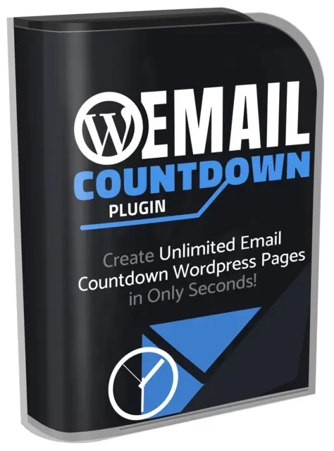 eCover representing WP Email Countdown Plugin  with Resell Rights