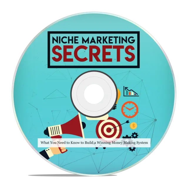 eCover representing Niche Marketing Secrets Video Upgrade eBooks & Reports/Videos, Tutorials & Courses with Master Resell Rights