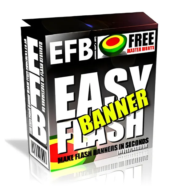 eCover representing Easy Flash Banner  with Resell Rights