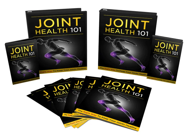 eCover representing Joint Health 101 Video Upgrade Videos, Tutorials & Courses with Master Resell Rights