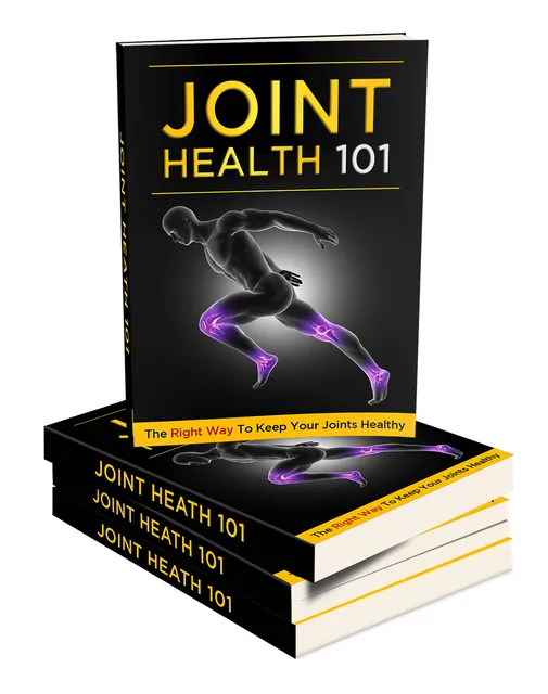 eCover representing Joint Health 101 eBooks & Reports with Master Resell Rights