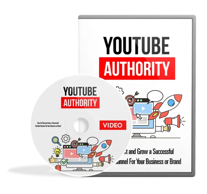 eCover representing Youtube Authority Video Upgrade Videos, Tutorials & Courses with Master Resell Rights