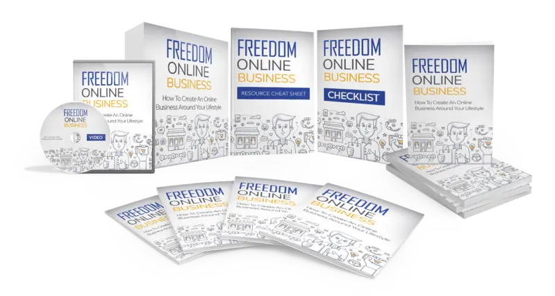 eCover representing Freedom Online Business Video Upgrade eBooks & Reports/Videos, Tutorials & Courses with Master Resell Rights