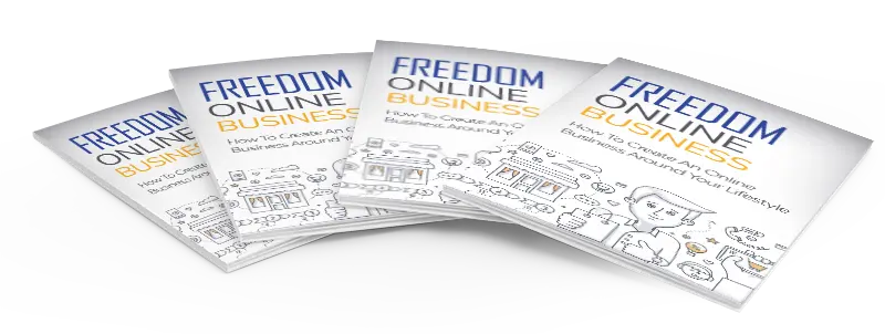 eCover representing Freedom Online Business eBooks & Reports with Master Resell Rights