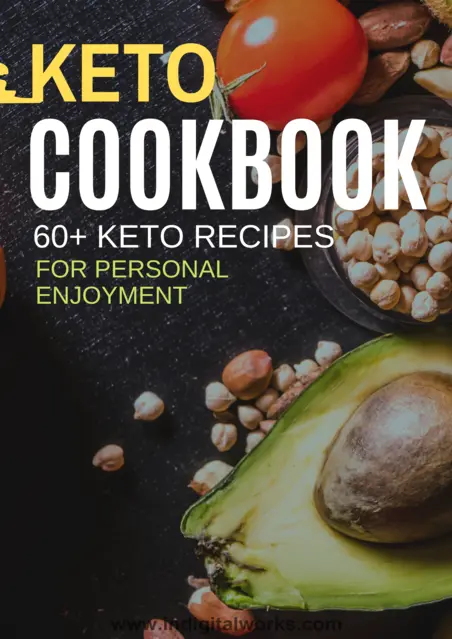 eCover representing Keto Diet Cookbook eBooks & Reports with Master Resell Rights