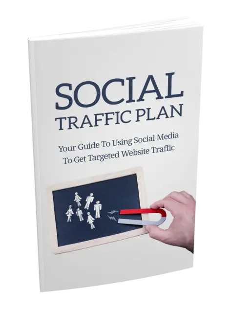 eCover representing Social Traffic Plan eBooks & Reports with Master Resell Rights