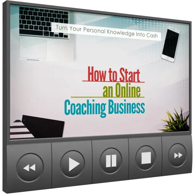 eCover representing How To Start Online Coaching Business Video Upgrade eBooks & Reports/Videos, Tutorials & Courses with Master Resell Rights
