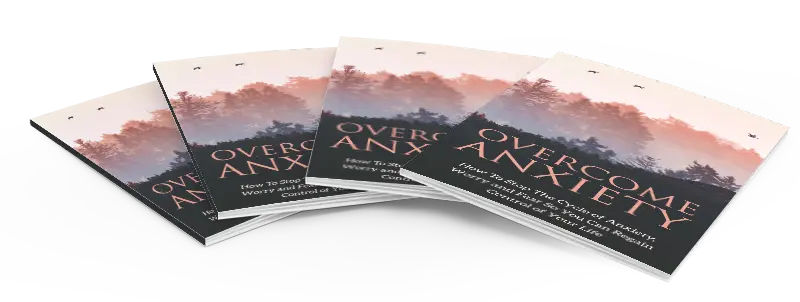 eCover representing Overcome Anxiety eBooks & Reports with Master Resell Rights