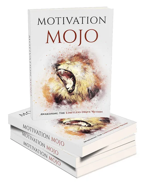 eCover representing Motivation Mojo eBooks & Reports with Master Resell Rights