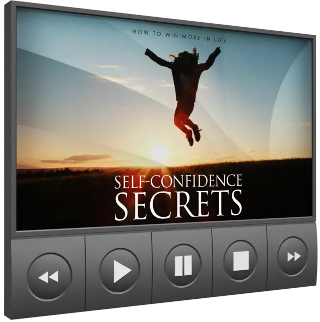 eCover representing Self Confidence Secrets Video Upgrade eBooks & Reports/Videos, Tutorials & Courses with Master Resell Rights