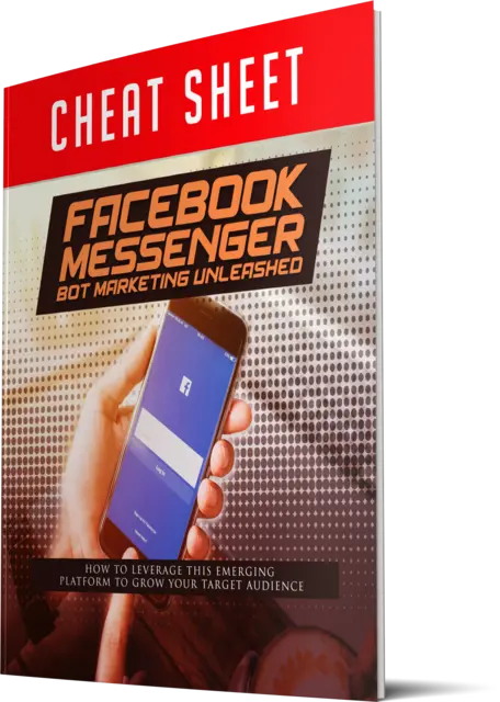 eCover representing Facebook Messenger Bot Marketing Unleashed eBooks & Reports with Master Resell Rights